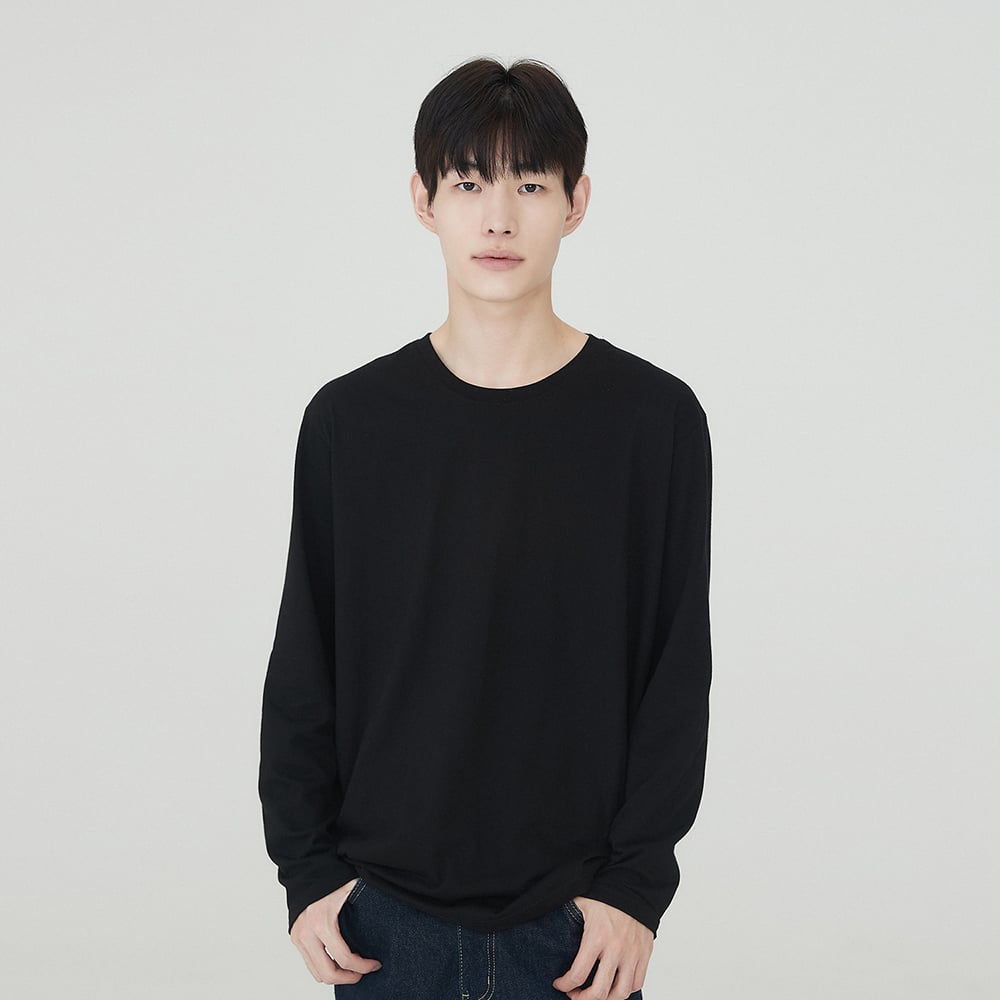 필잇 시그니처 긴팔 티셔츠 (30수)의0번 이미지 