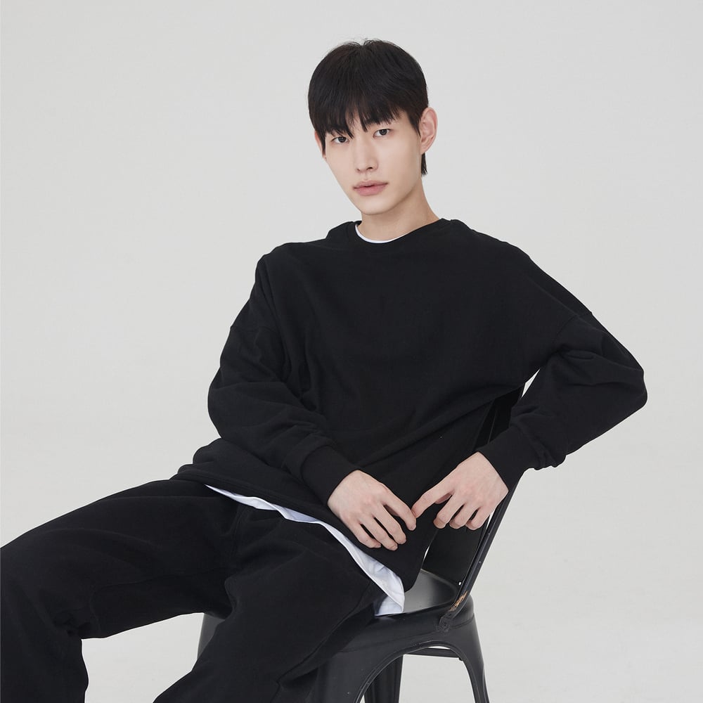 필잇 시그니처 사계절 맨투맨 (쭈리)의2번 이미지 