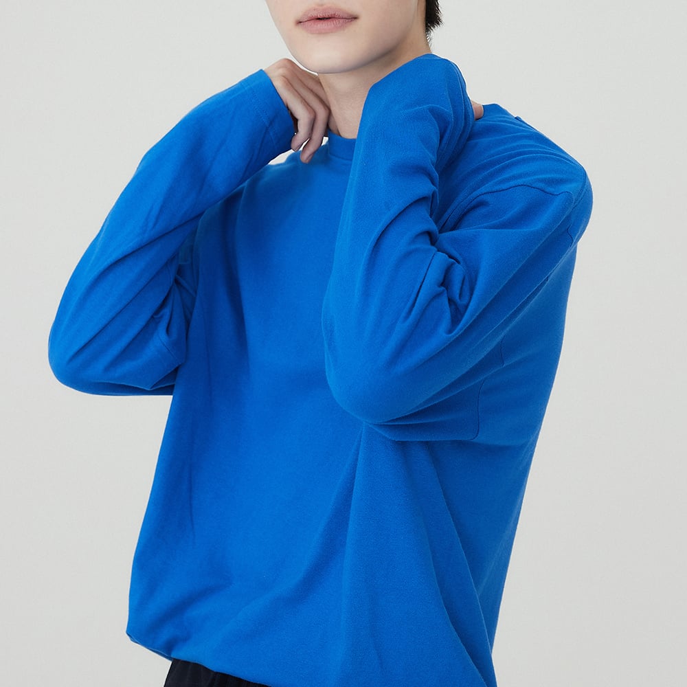 프린트스타 ​베이직 긴팔 티셔츠 (17수)의2번 이미지 