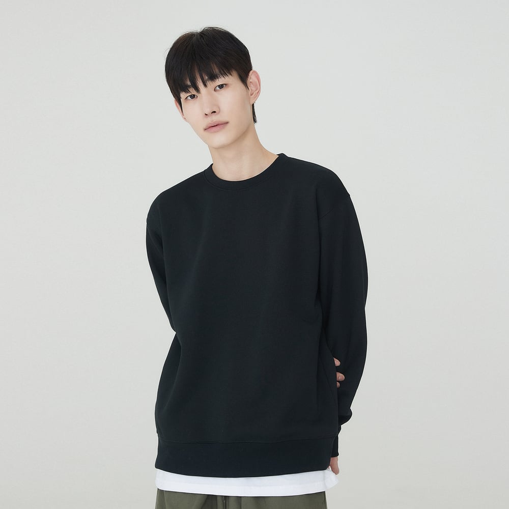 글리머 ​겨울 기능성 맨투맨 (드라이 기모)의0번 이미지 