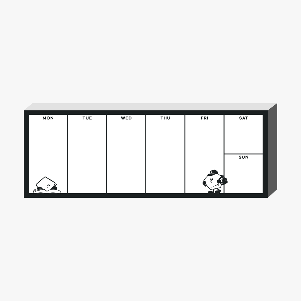 위클리 메모패드 (195x70mm) (10권)의0번 이미지 