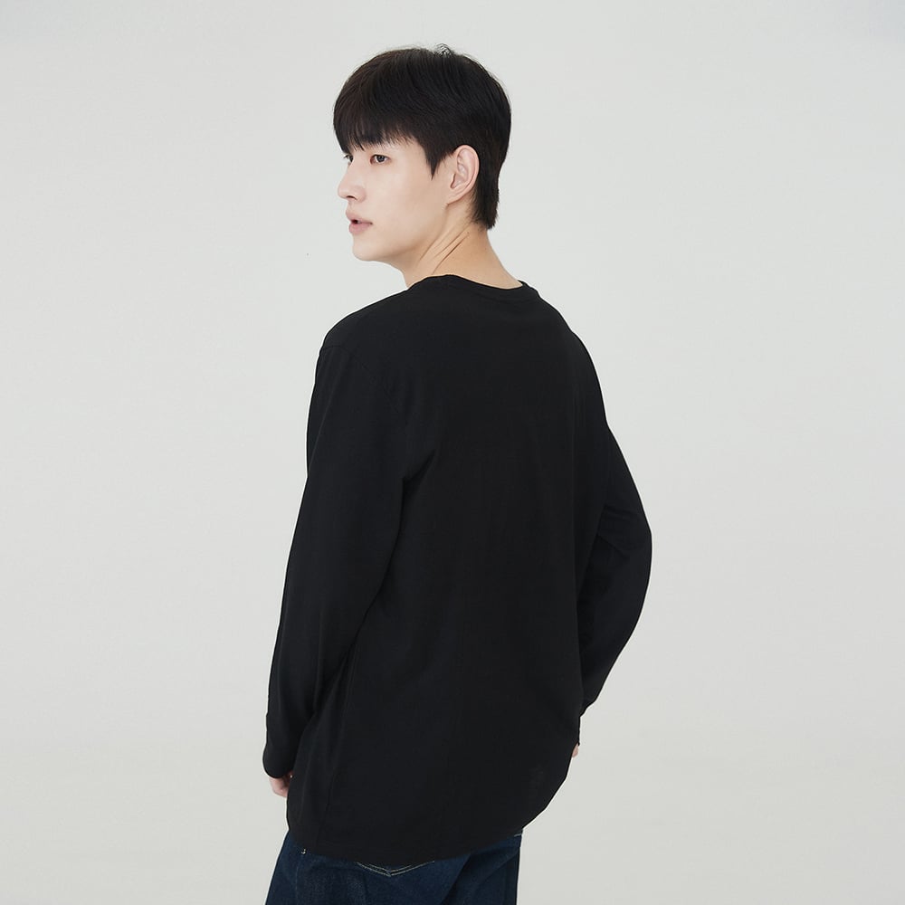 필잇 시그니처 긴팔 티셔츠 (30수)의1번 이미지 