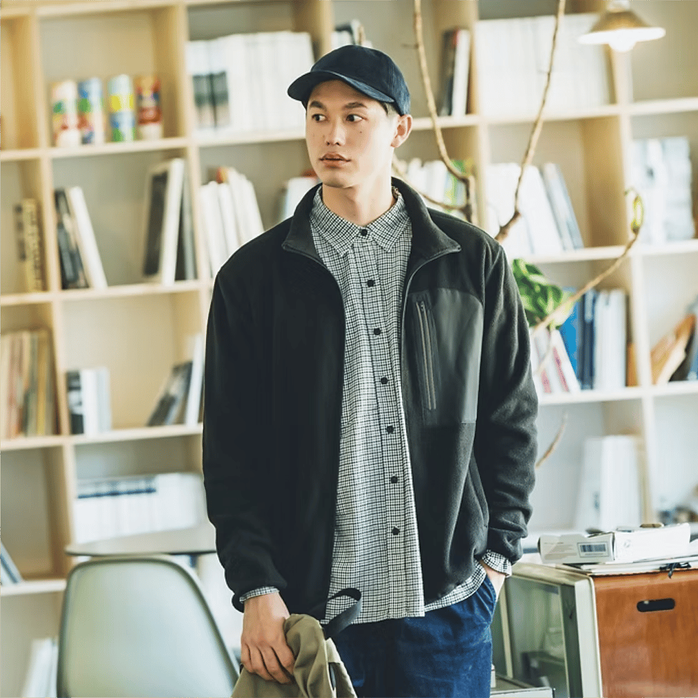 글리머 플리스 집업 자켓의2번 이미지 