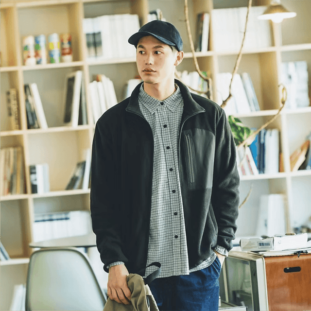 글리머 플리스 집업 자켓의2번 이미지 
