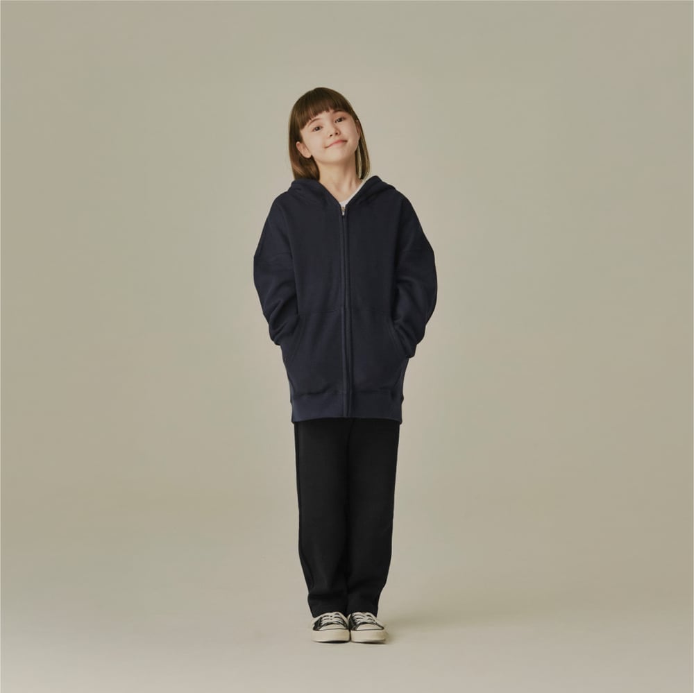 필잇 시그니처 겨울 후드 집업 (기모) (키즈)의4번 이미지 