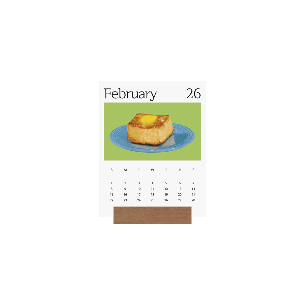 우드 스탠드 캘린더 (110x140mm) (13장)