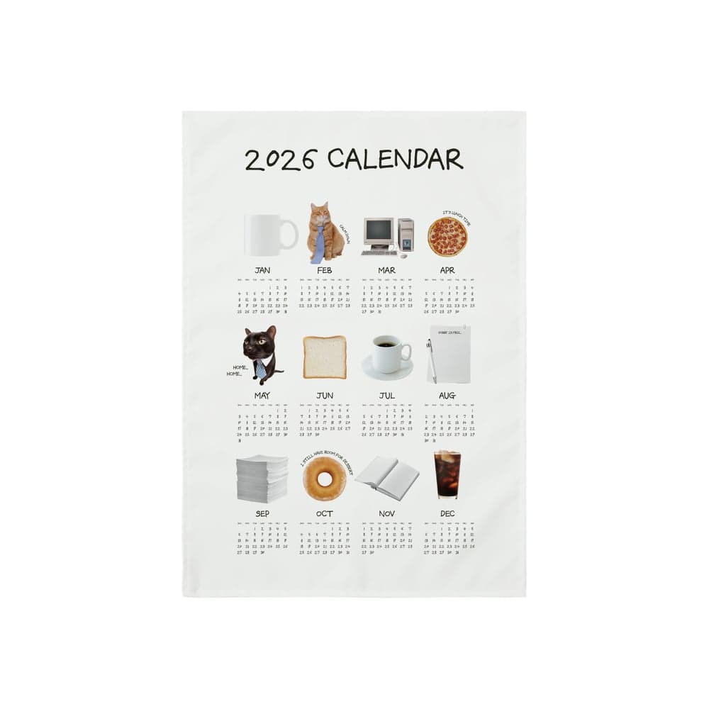 소프트 웜 패브릭 캘린더 (45x65) (세로)